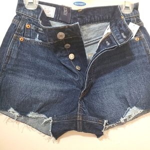 Gap Cheeky Straight High Rise Shorts